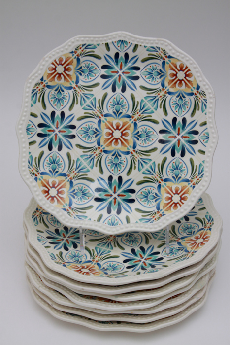 Pier One Imports "Athena" Ironstone Dinnerware Set