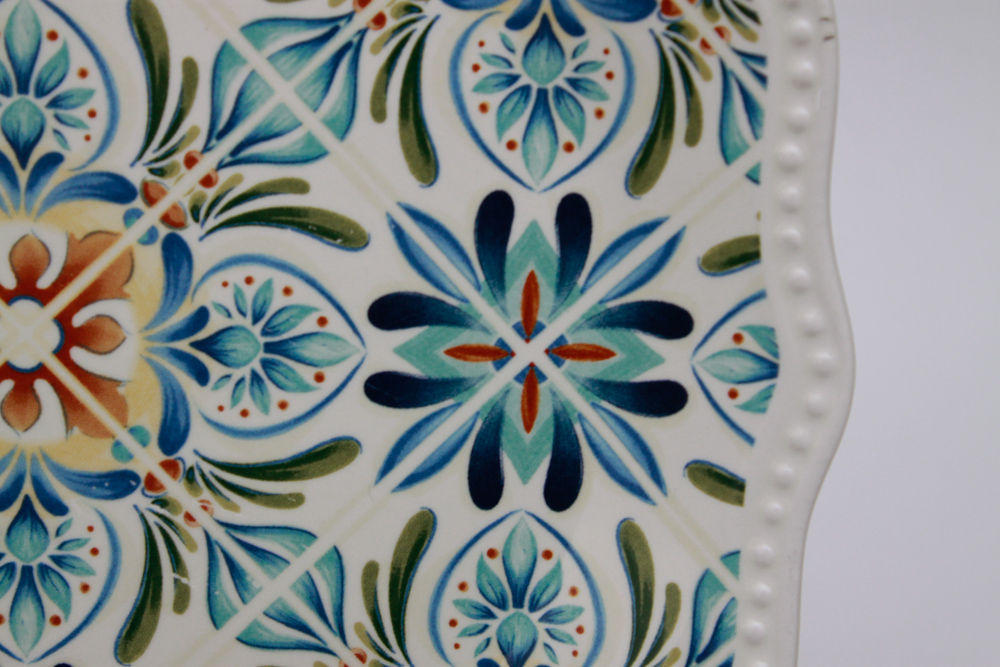 Pier One Imports "Athena" Ironstone Dinnerware Set