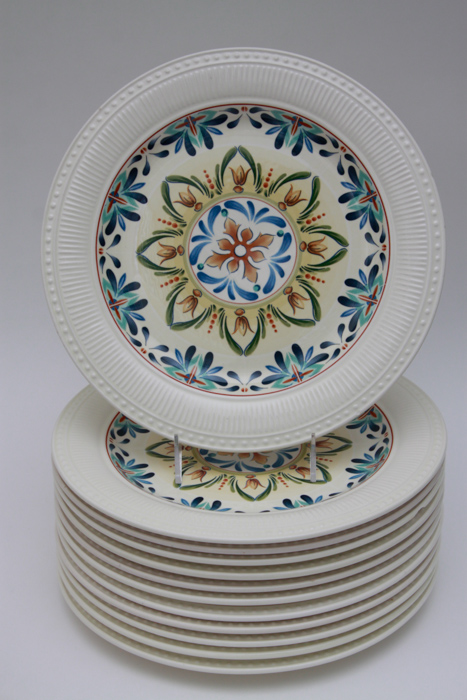 Pier One Imports "Athena" Ironstone Dinnerware Set