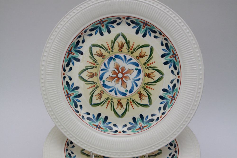 Pier One Imports "Athena" Ironstone Dinnerware Set