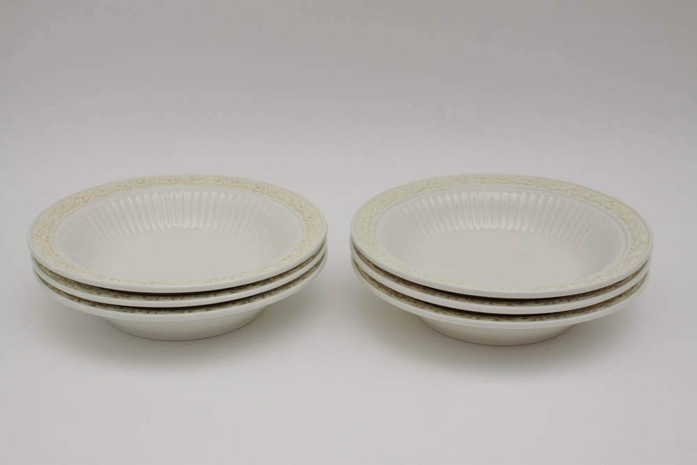 Pier One Imports "Athena" Ironstone Dinnerware Set