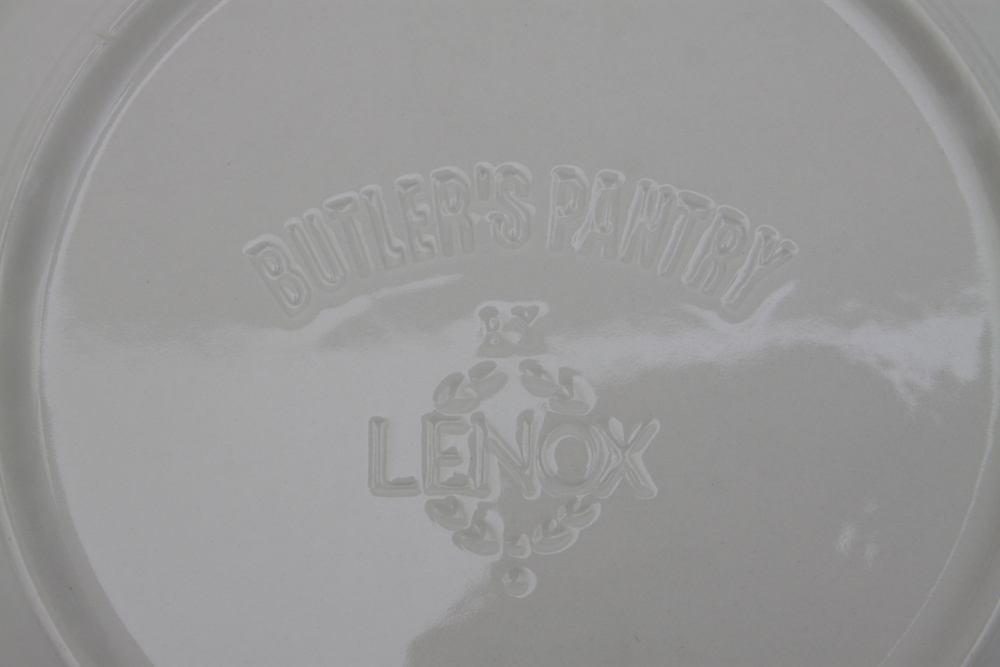 Pier One Imports "Athena" Ironstone Dinnerware Set