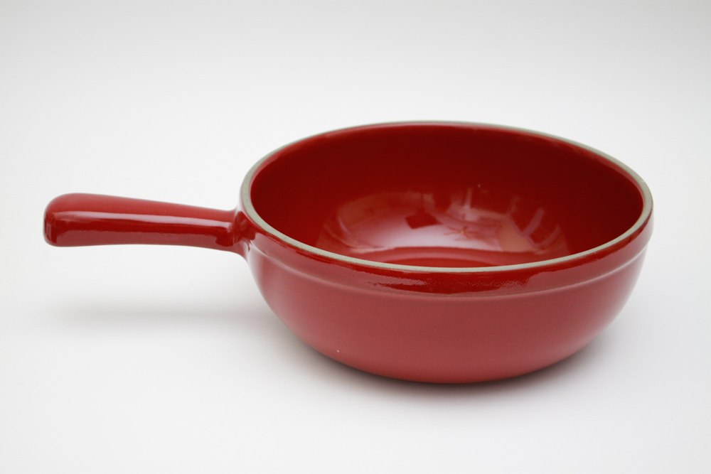 Vintage Le Creuset & Emile Henry Fondue Set with Casserole Dish