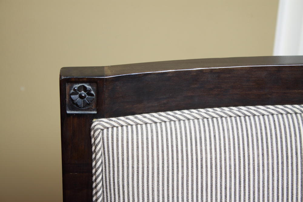 Kreiss Collection Upholstered Dining Chair Set of Four