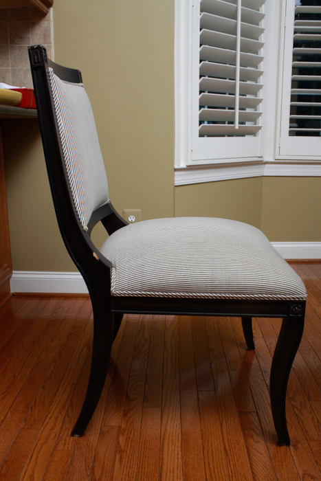 Kreiss Collection Upholstered Dining Chair Set of Four