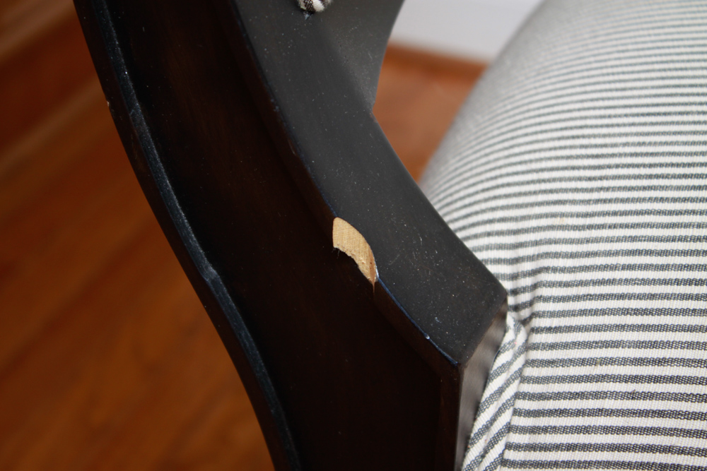 Kreiss Collection Upholstered Dining Chair Set of Four