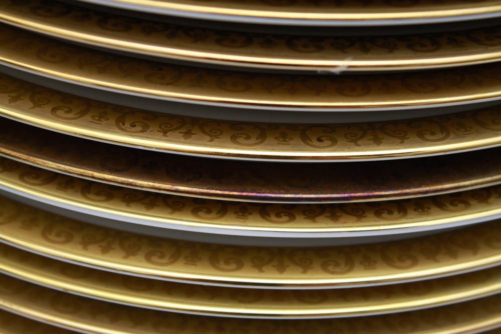 Royal Gallery "Gold Buffet" China Service for 16