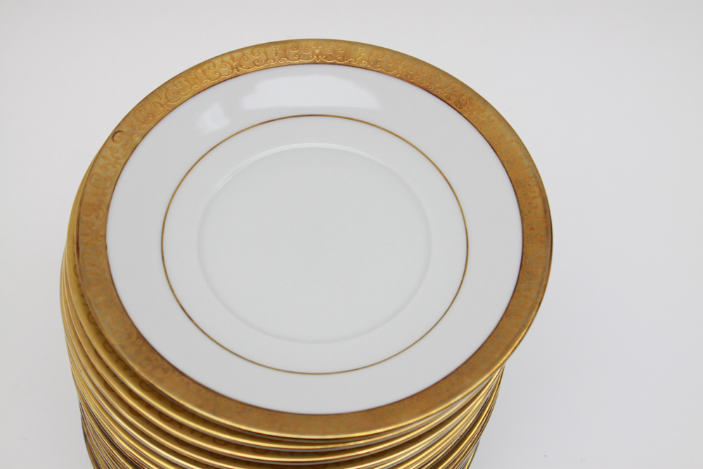 Royal Gallery "Gold Buffet" China Service for 16