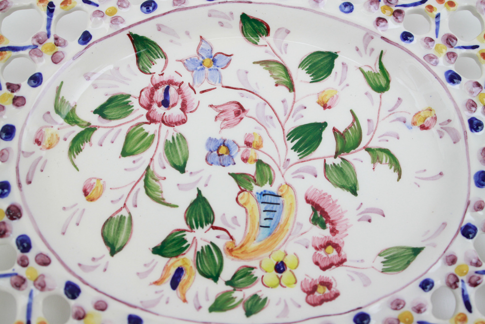Spanish & Portuguese Decorative Pottery Plates