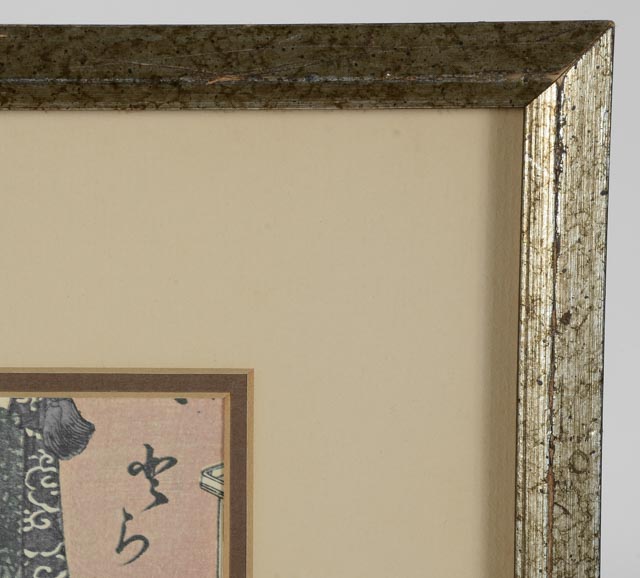 Pair of Offset Lithograph Reproductions of Japanese Woodblocks