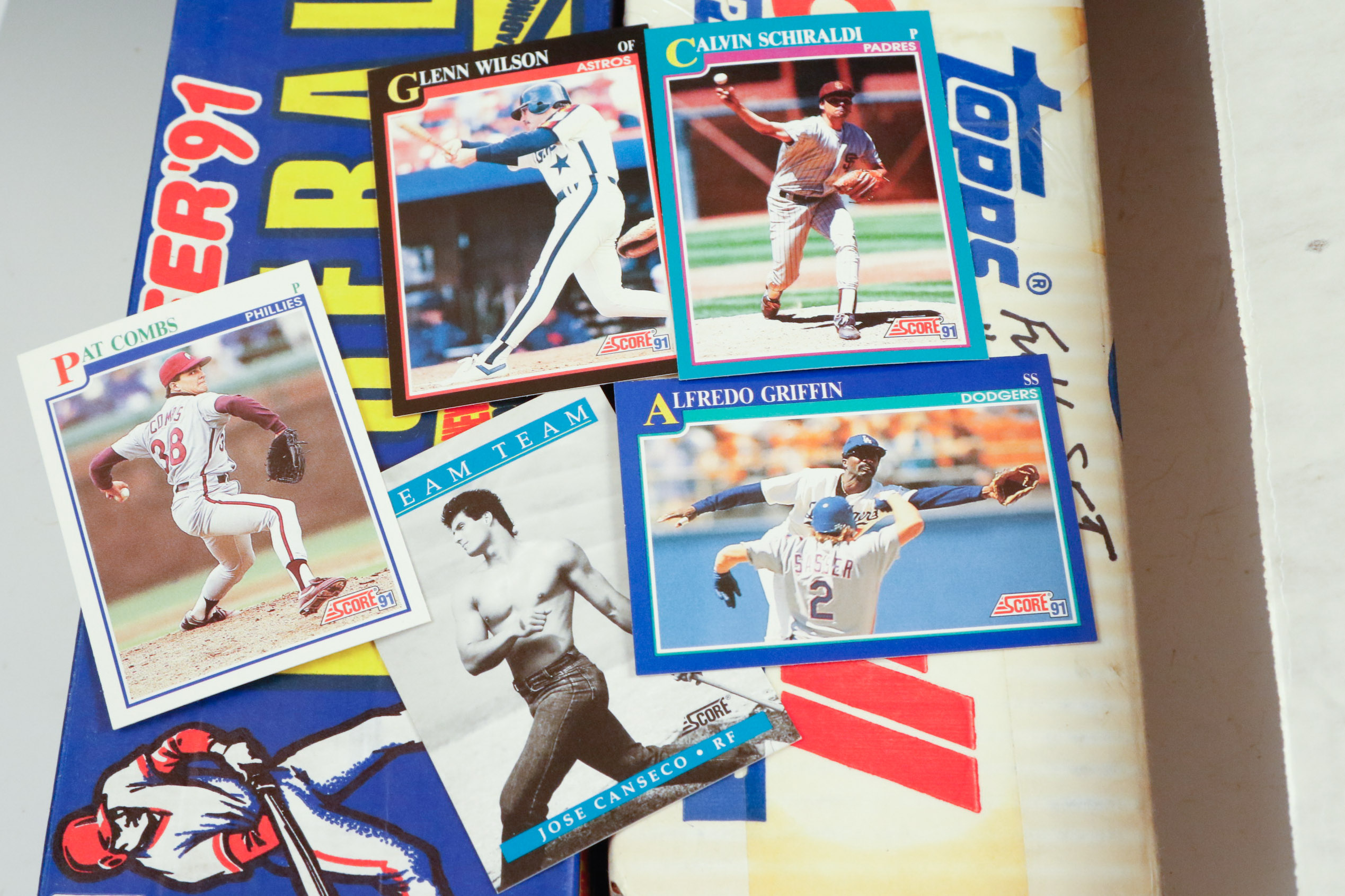 Topps 1990 Baseball Coins Set and Mixed Brand Collection of MLB Trading Cards