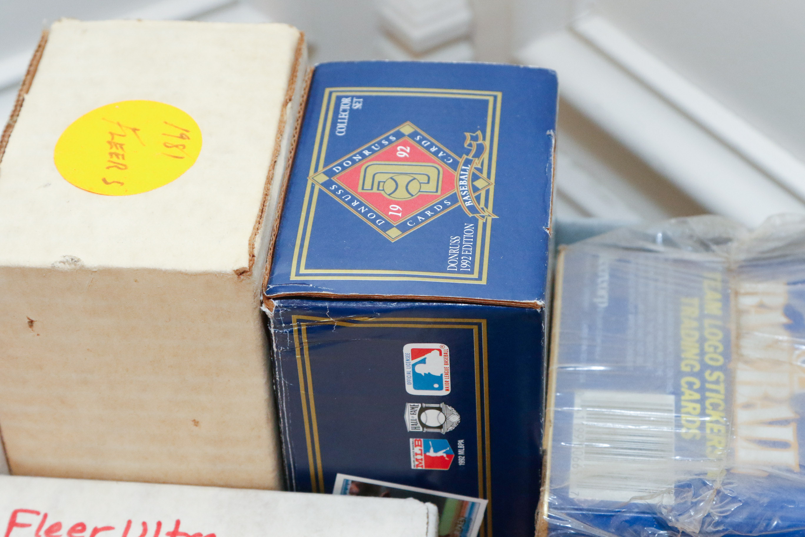 Large Selection of Mixed Professional Sports Trading Cards