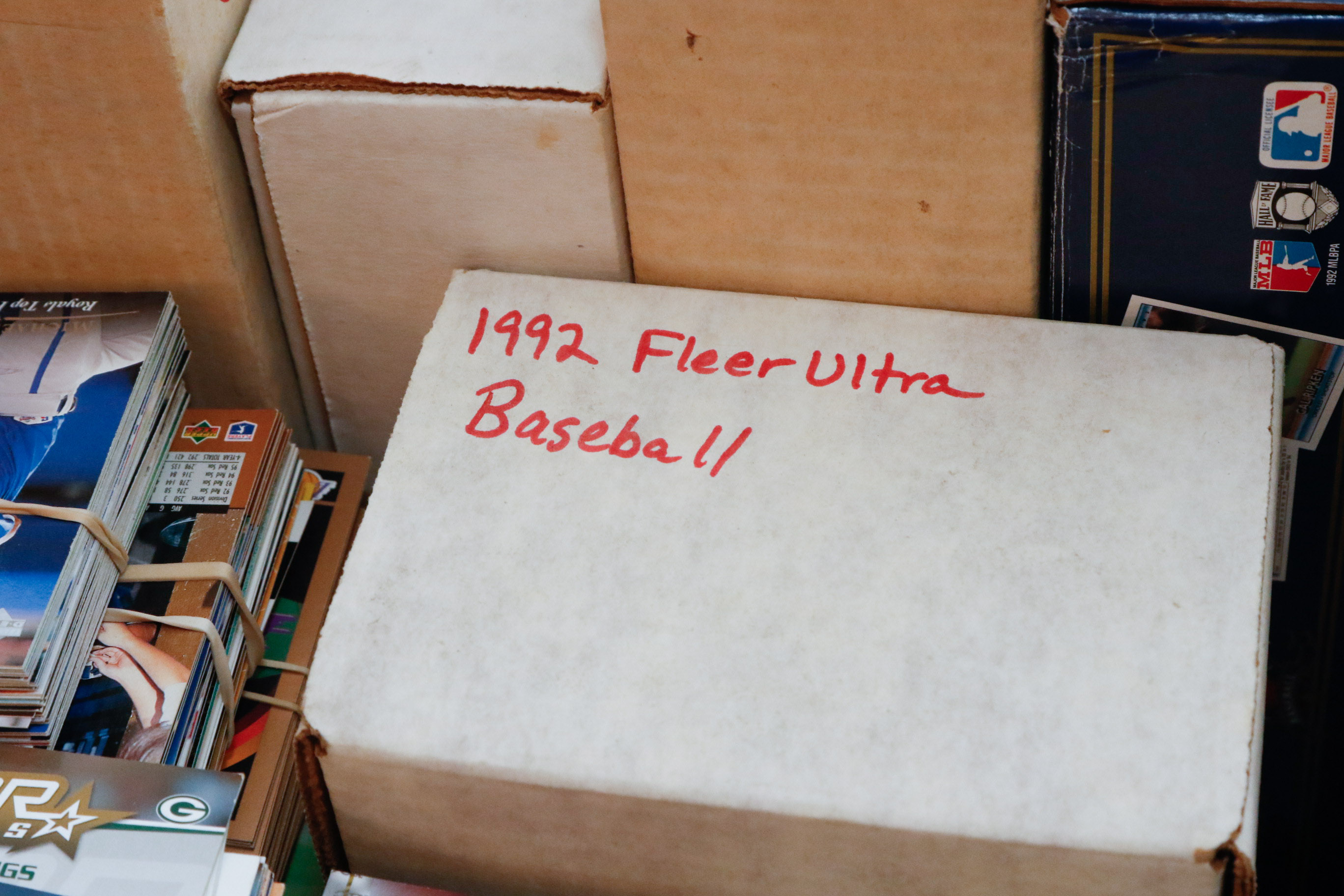 Large Selection of Mixed Professional Sports Trading Cards