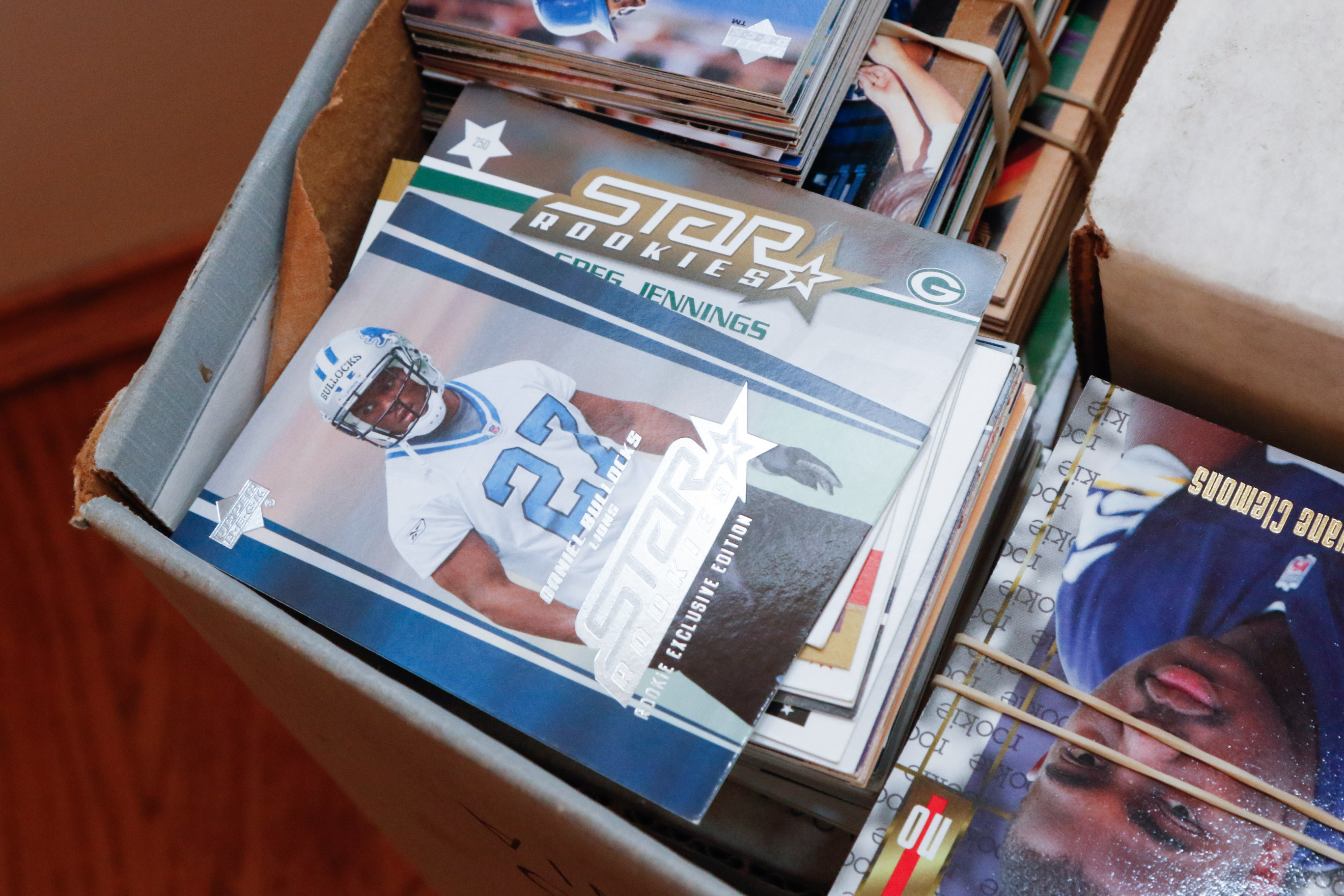 Large Selection of Mixed Professional Sports Trading Cards