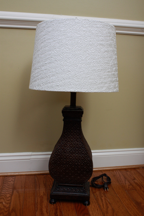 Set of Bronze Finish Moroccan Style Lamps