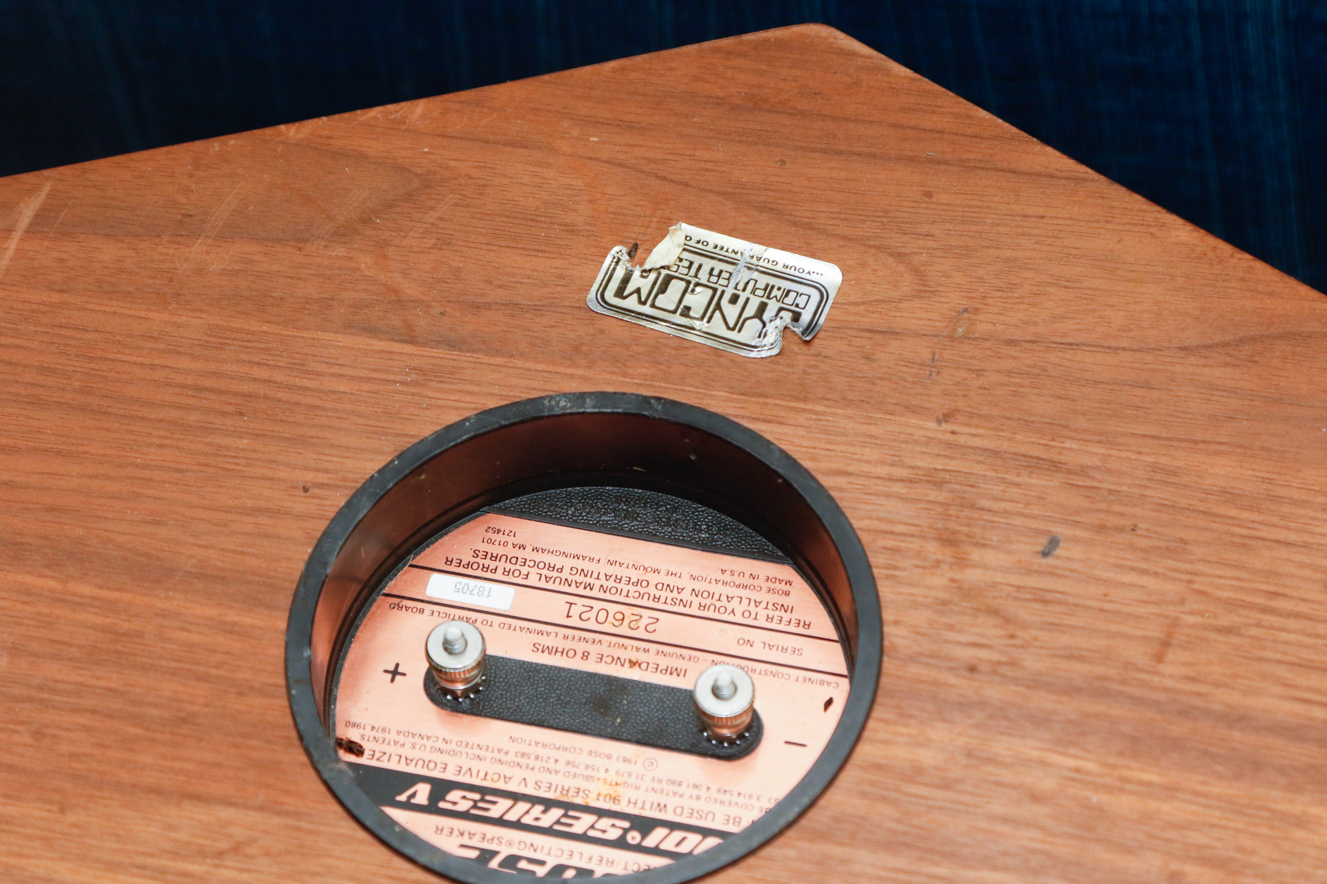 Pair of Bose 901 V Series Direct/Reflecting Speakers