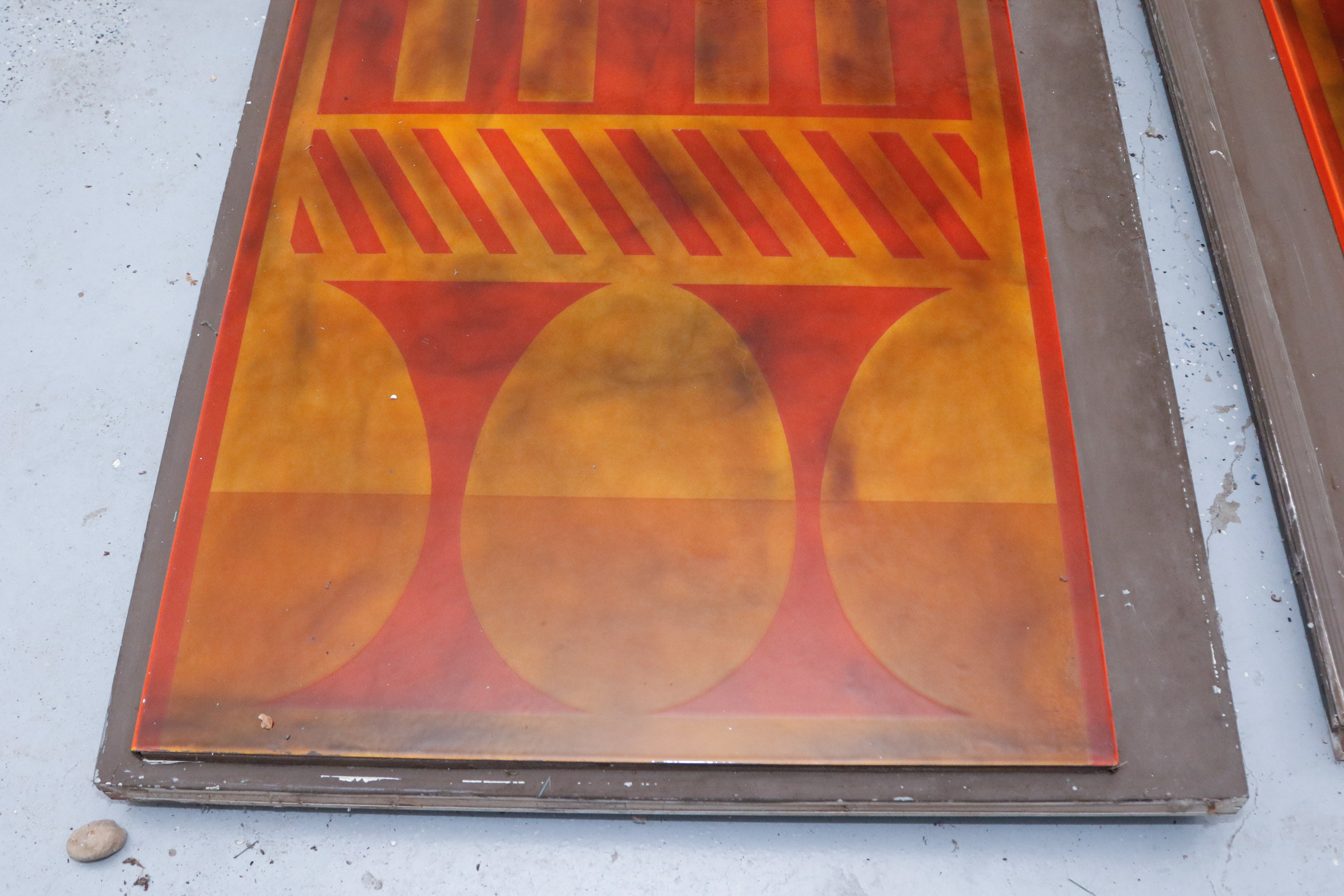 Art Deco Lacquered Doors Salvaged From Downtown Cincinnati Building