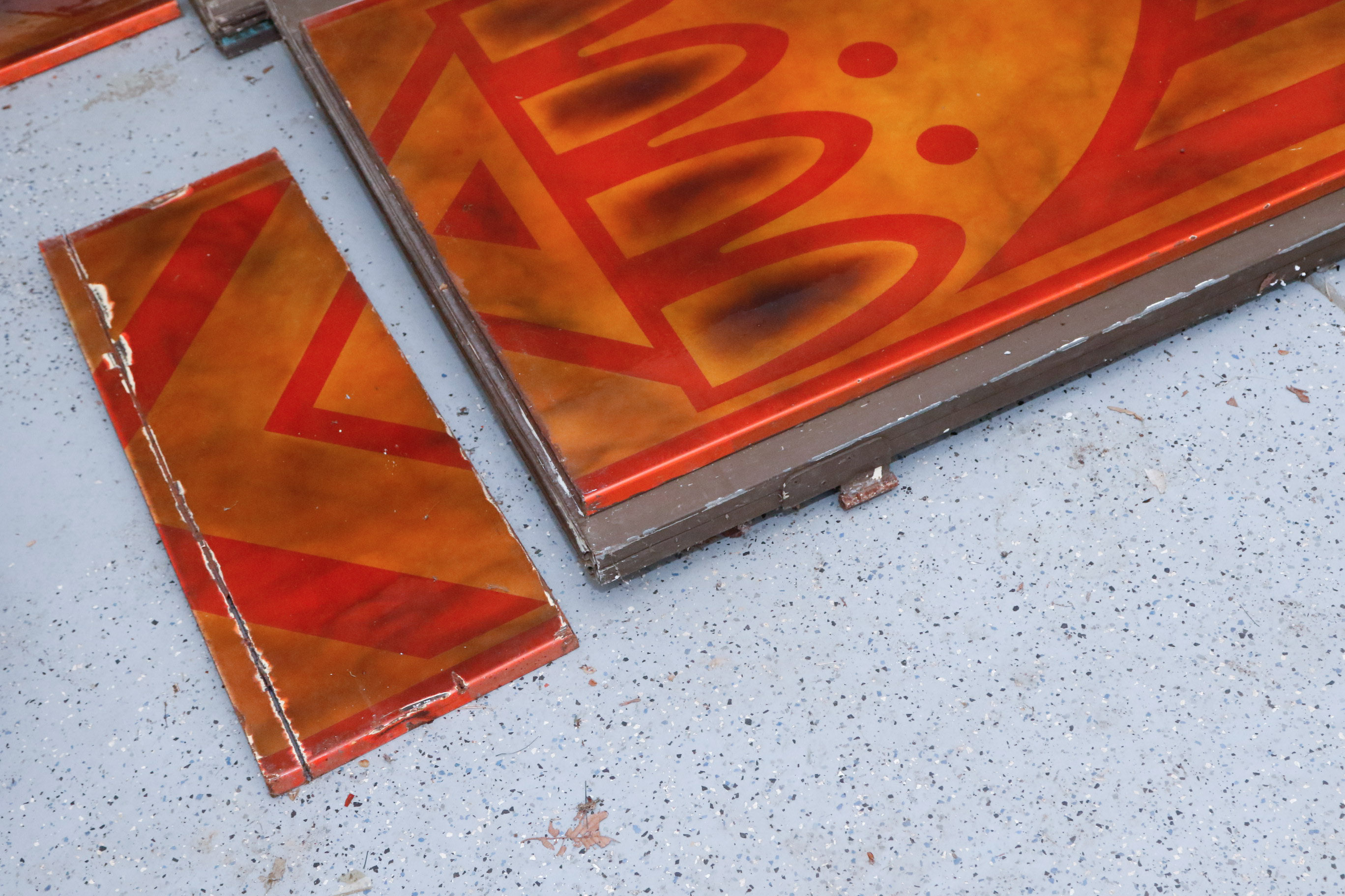 Art Deco Lacquered Doors Salvaged From Downtown Cincinnati Building