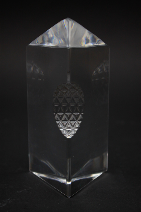 Waterford Capitol & Times Square Crystal Paperweights