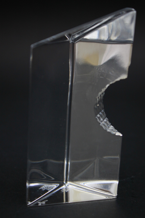 Waterford Capitol & Times Square Crystal Paperweights