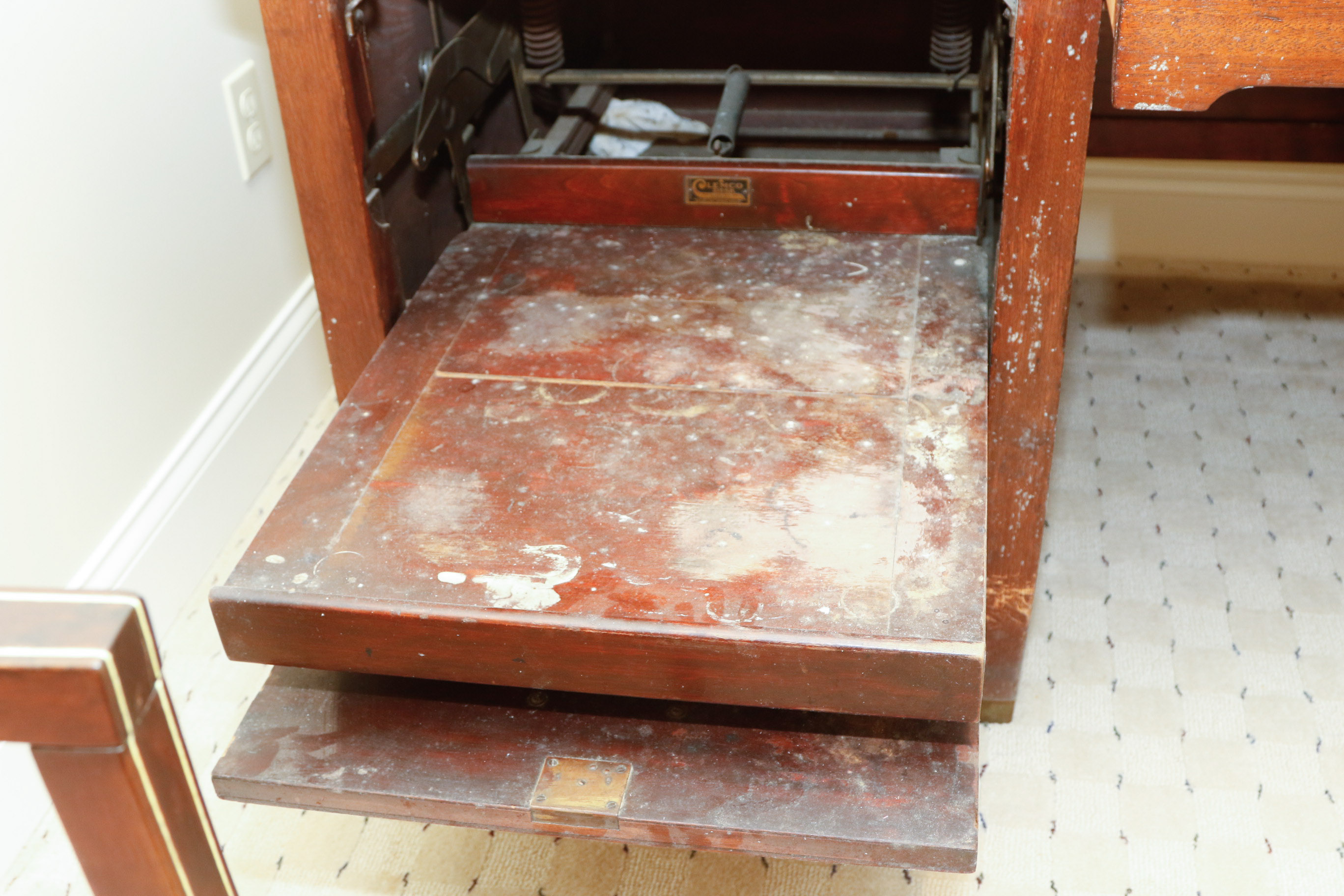 Circa 1914 Clemco Roll Top Desk