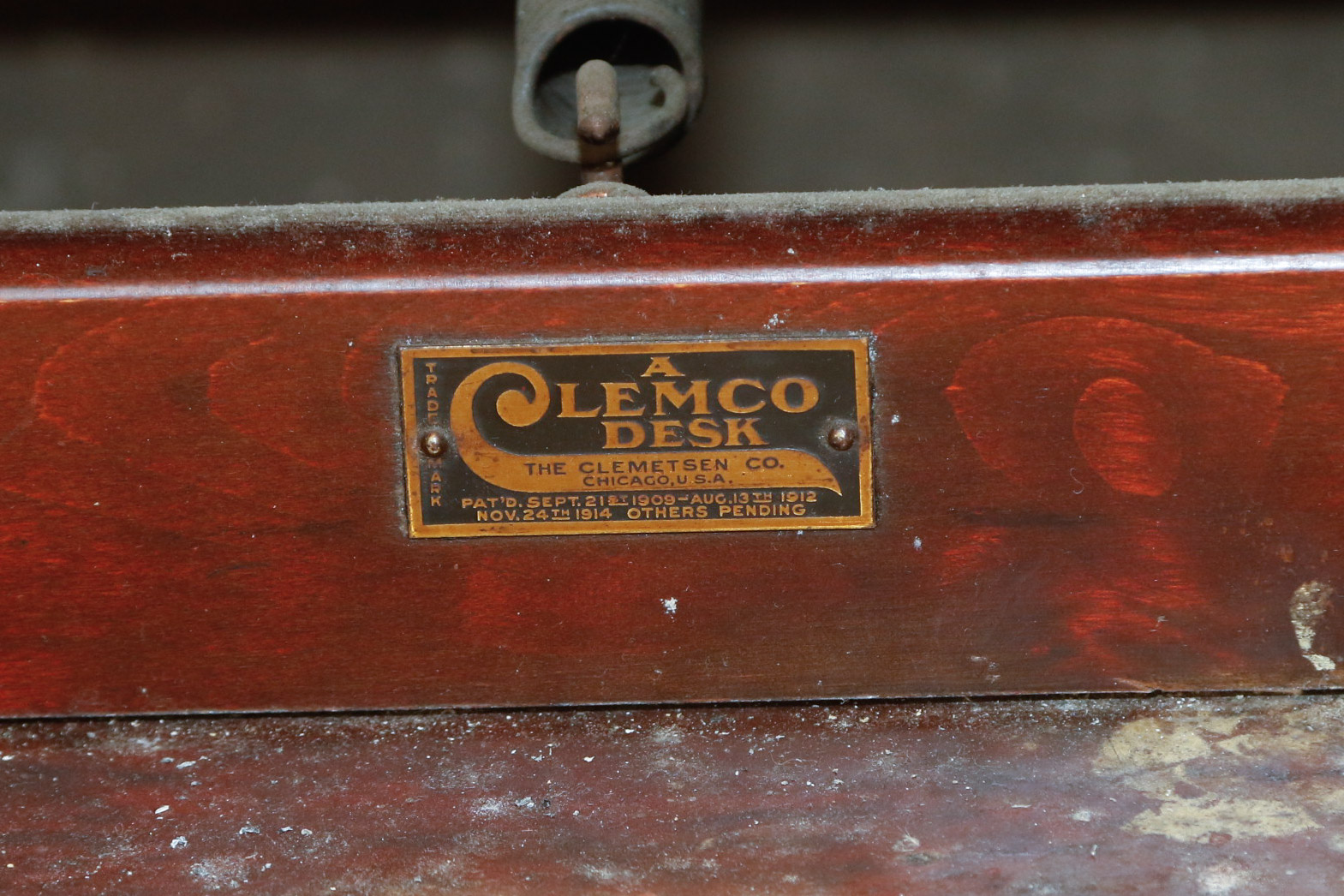 Circa 1914 Clemco Roll Top Desk