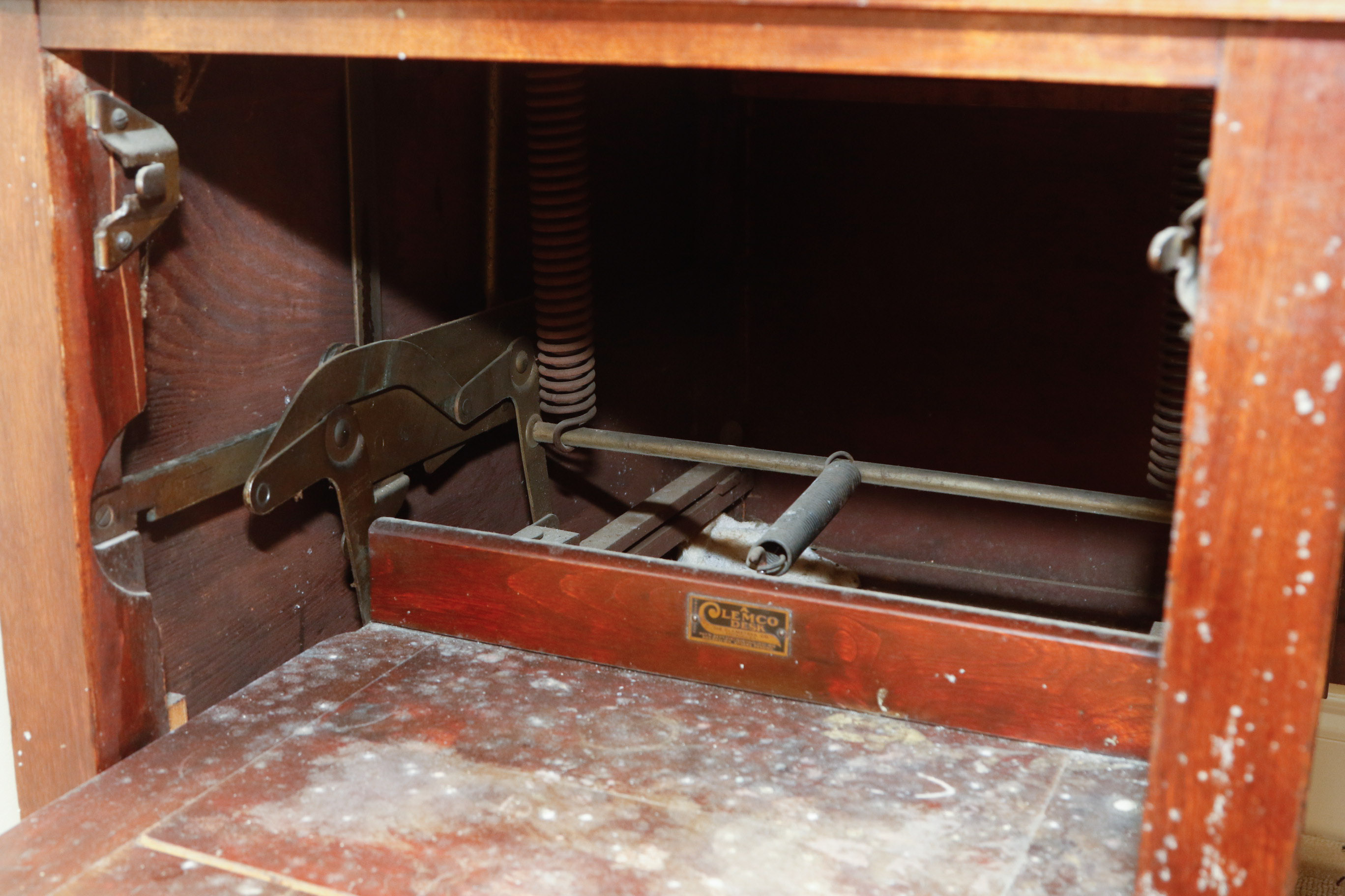 Circa 1914 Clemco Roll Top Desk
