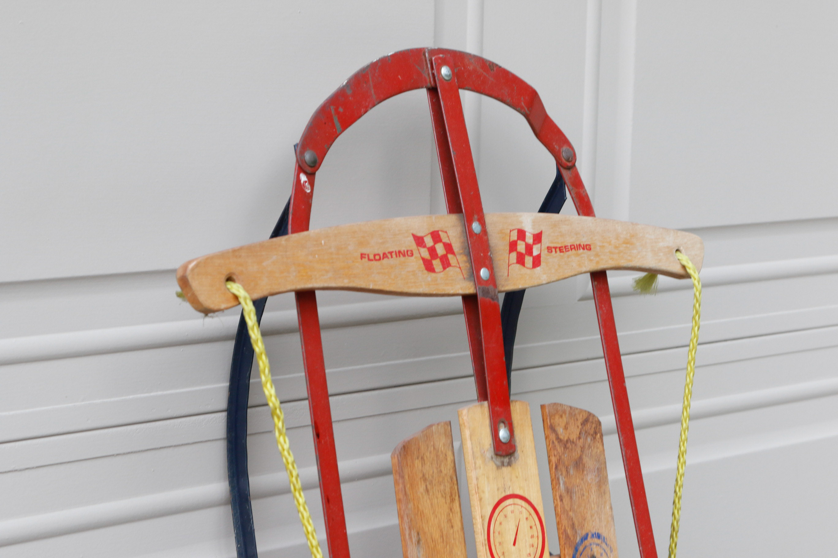 Pair of Champion Eastback Wooden Sleds