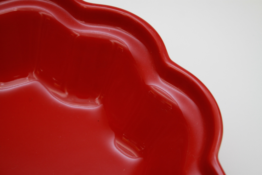 Collection of Colorful Ceramic Bakeware and Plates