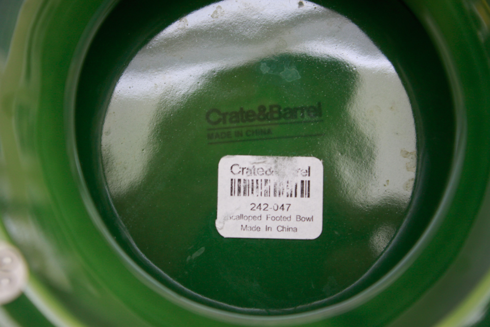 Collection of Colorful Ceramic Bakeware and Plates