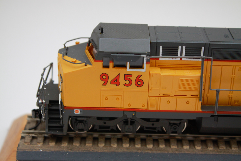 Union Pacific Model Train in Case