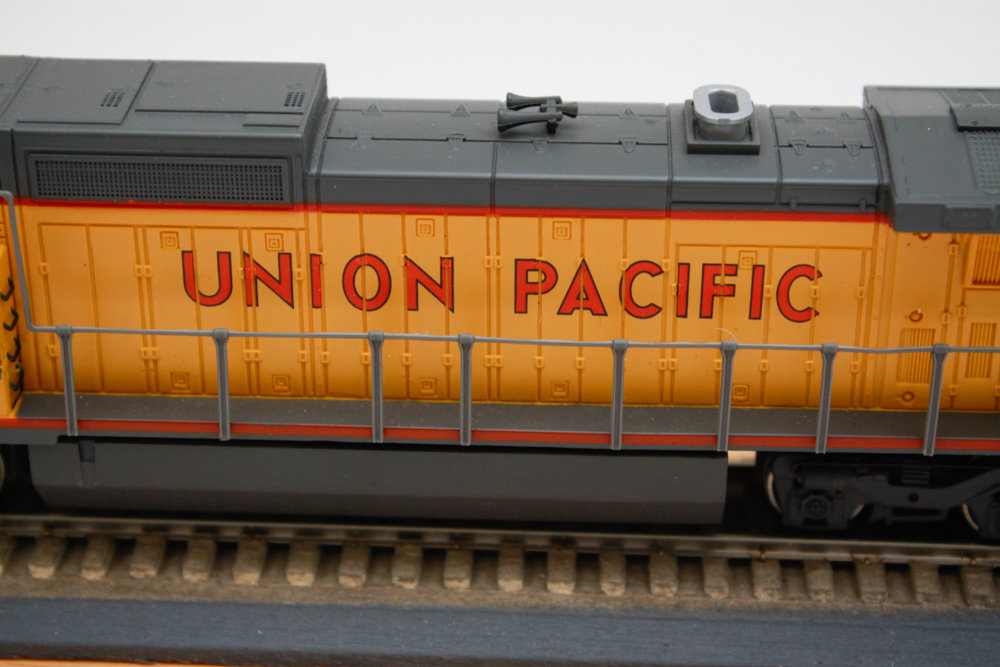 Union Pacific Model Train in Case