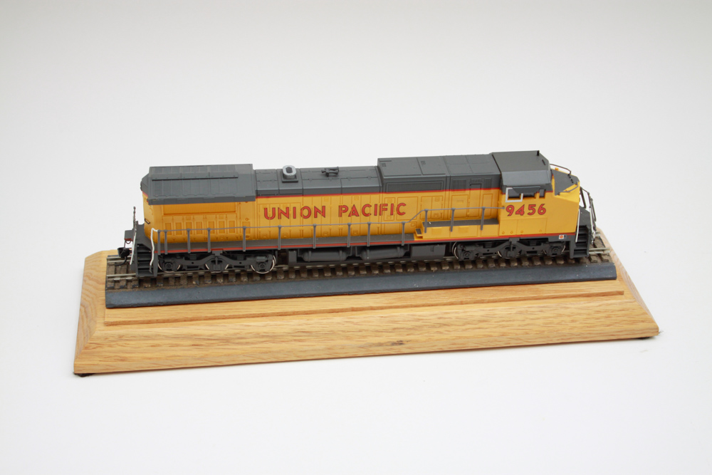 Union Pacific Model Train in Case