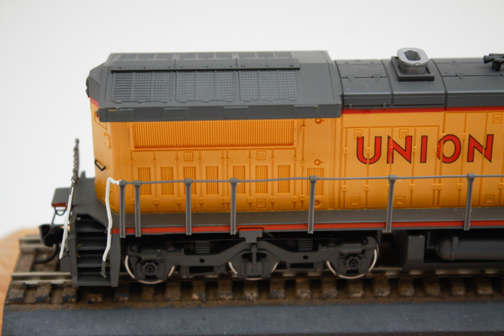 Union Pacific Model Train in Case