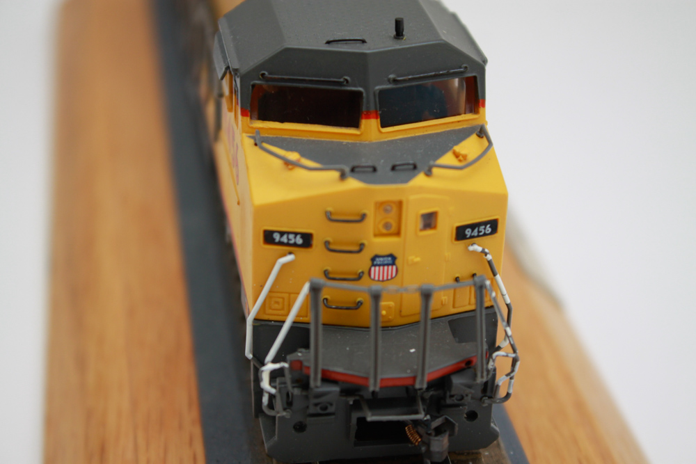 Union Pacific Model Train in Case