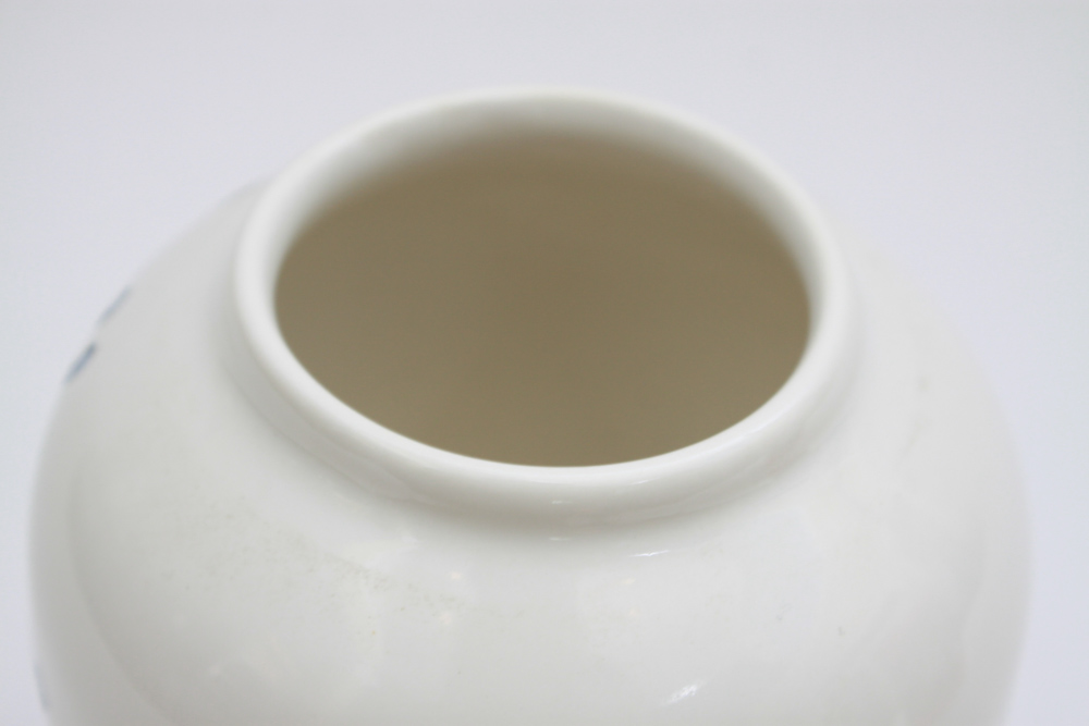 18th Century Style Virginia Delft Tobacco Jar