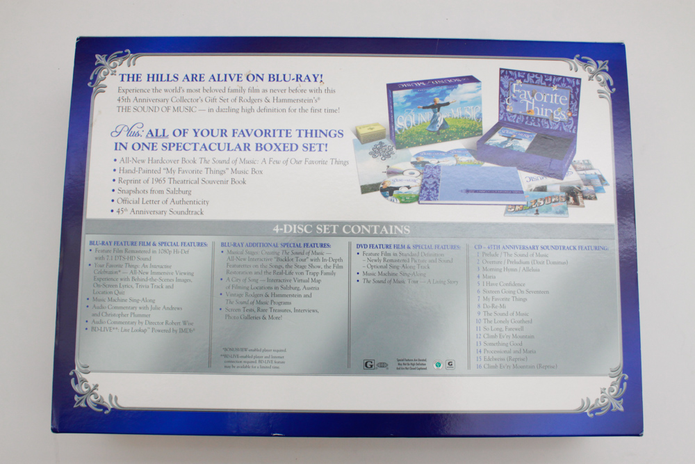 "The Sound of Music" Blu-Ray Limited Edition 45th Anniversary Set