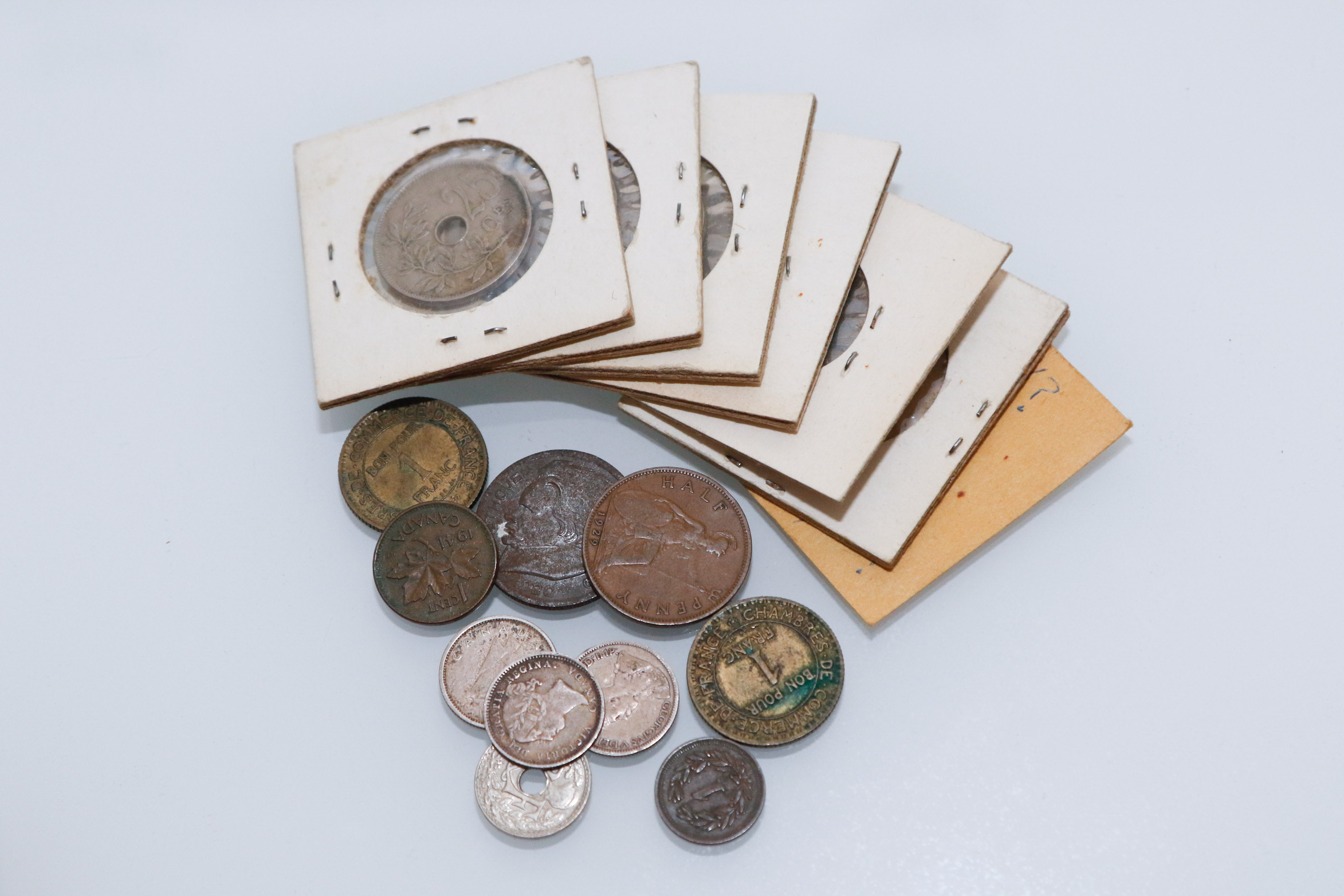 Collection of International Foreign Coinage Including Silver