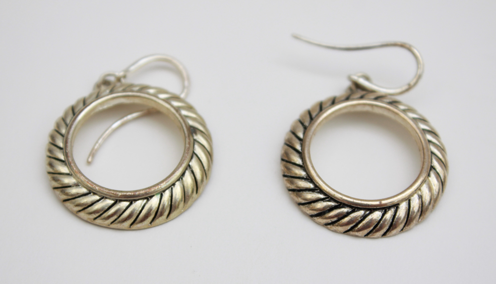 Silver with Gold Two Tone Costume Jewelry