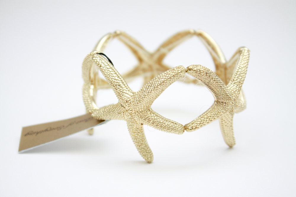 Glass Gem Gold Tone Costume Jewelry