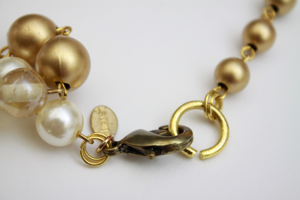 Gold Tone Necklaces Including Trifari & Napier