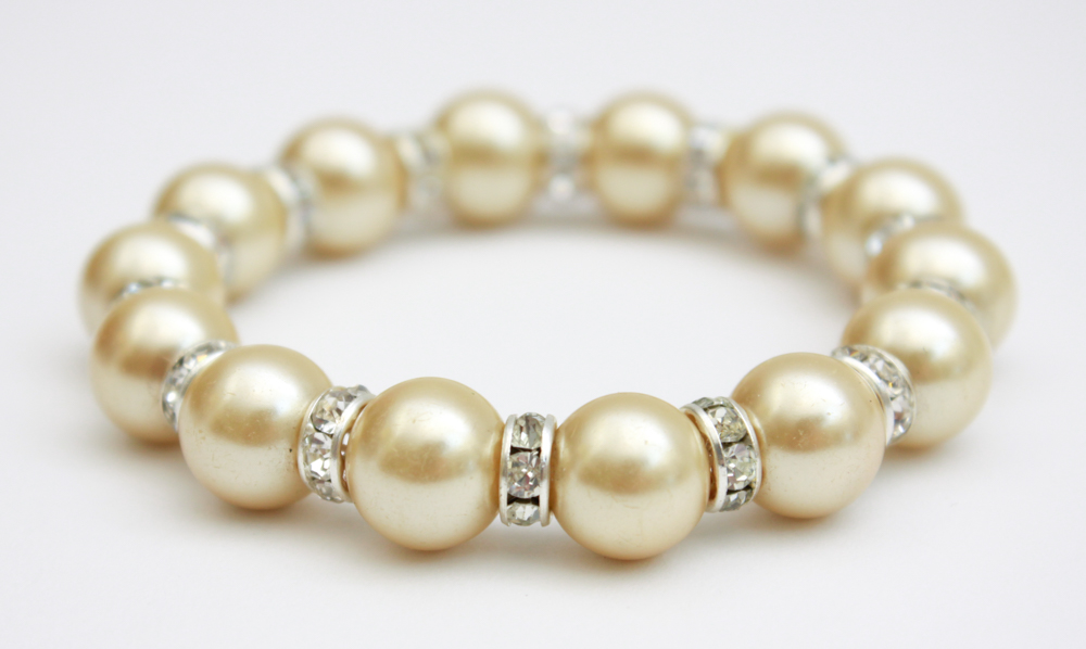 Rhinestone and Glass Silver Tone Jewelry Assortment