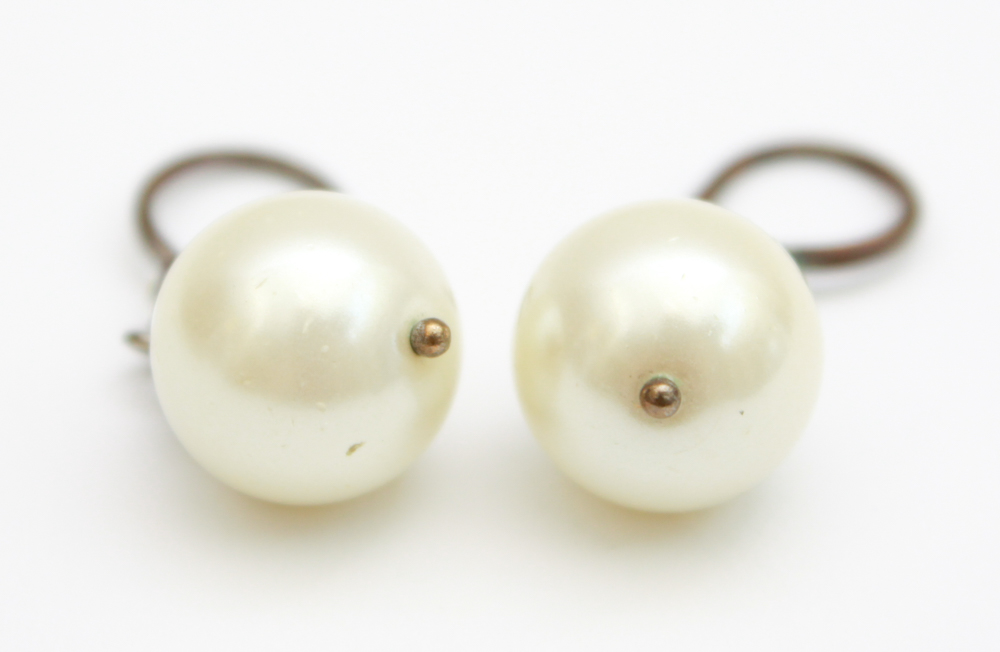 Rhinestone and Glass Silver Tone Jewelry Assortment