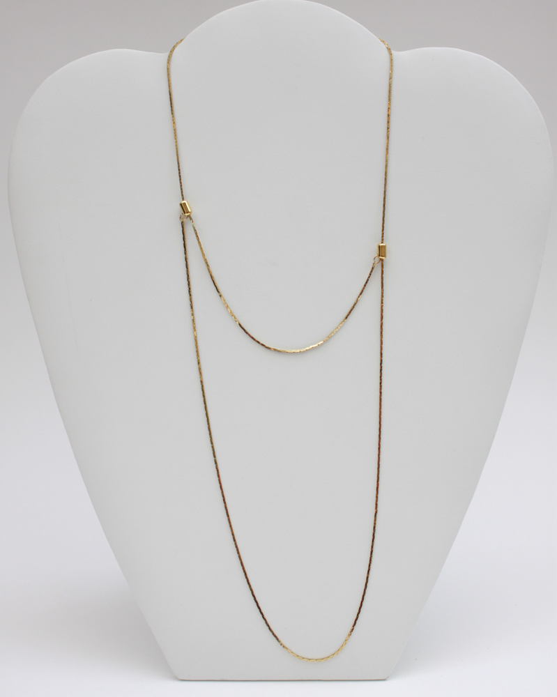 Gold Tone Necklaces Including Trifari & Napier