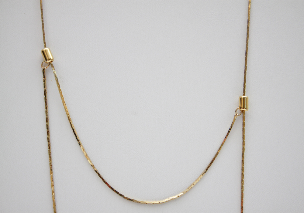 Gold Tone Necklaces Including Trifari & Napier