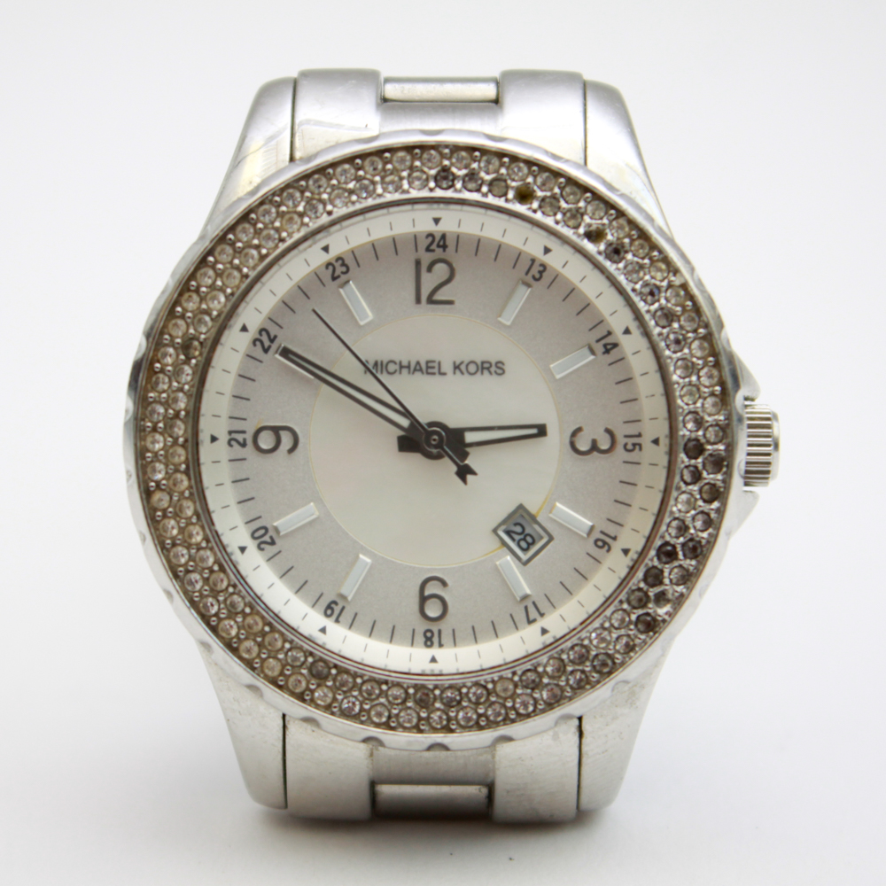 Michael Kors "Madison" Stainless Steel Watch