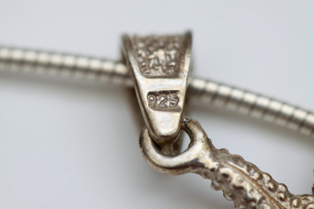 Starfish and Shell Sterling Silver Pendants and Chain