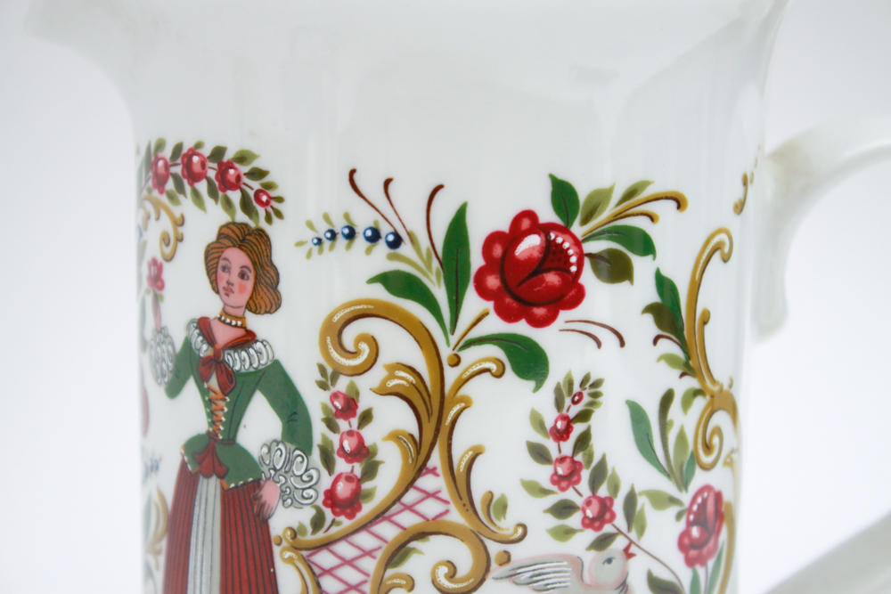 Assortment of European Ceramics and Glass