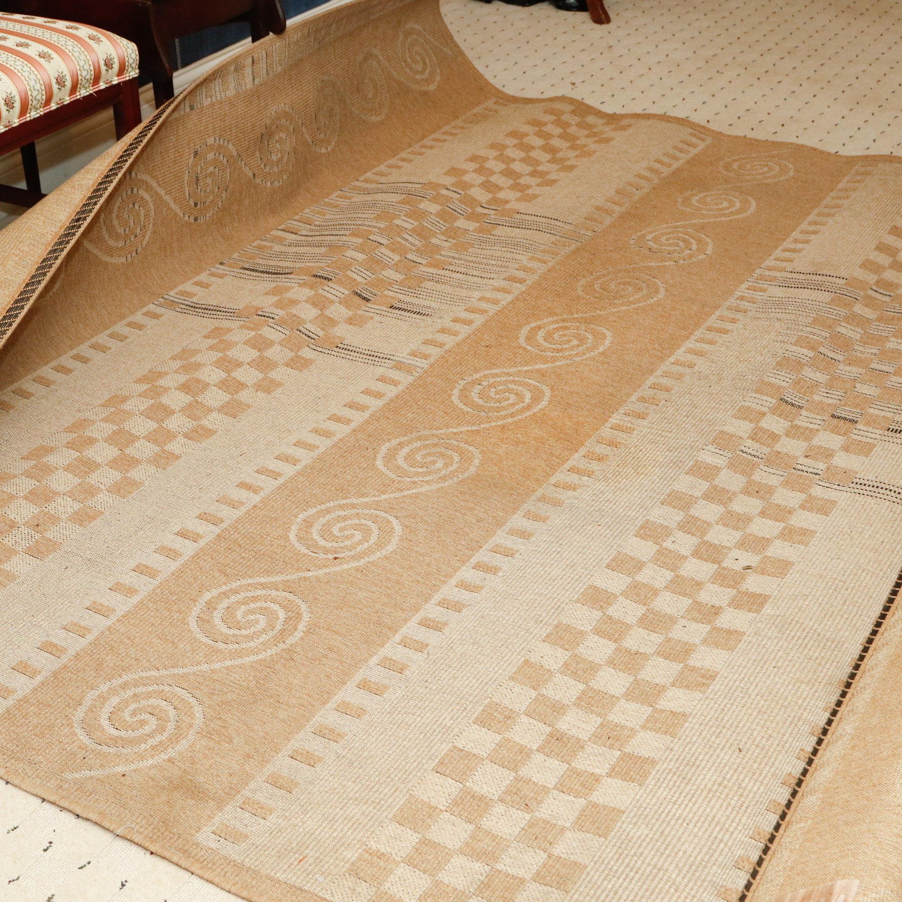 WeatherMaster by Laneventure "Veranda" Indoor/Outdoor Square Area Rug