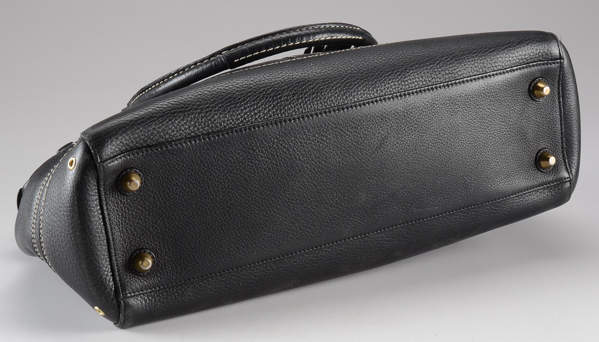 Coach Black Leather Handbag